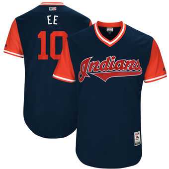 Cleveland Indians #10 Edwin Encarnacion EE Majestic Navy 2017 Players Weekend Jersey JiaSu,We sell and wholesale Cleveland Indians #10 Edwin Encarnacion EE Majestic Navy 2017 Players Weekend Jersey JiaSu on line form chian!