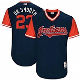 Cleveland Indians #23 Michael Brantley Dr. Smooth Majestic Navy 2017 Players Weekend Jersey JiaSu,baseball caps,new era cap wholesale,wholesale hats