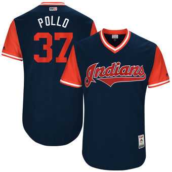 Cleveland Indians #37 Cody Allen Pollo Majestic Navy 2017 Players Weekend Jersey JiaSu,We sell and wholesale Cleveland Indians #37 Cody Allen Pollo Majestic Navy 2017 Players Weekend Jersey JiaSu on line form chian!
