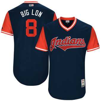 Cleveland Indians #8 Lonnie Chisenhall Big Lon Majestic Navy 2017 Players Weekend Jersey JiaSu,We sell and wholesale Cleveland Indians #8 Lonnie Chisenhall Big Lon Majestic Navy 2017 Players Weekend Jersey JiaSu on line form chian!