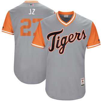 Detroit Tigers #27 Jordan Zimmermann J Z Majestic Gray 2017 Players Weekend Jersey JiaSu,We sell and wholesale Detroit Tigers #27 Jordan Zimmermann J Z Majestic Gray 2017 Players Weekend Jersey JiaSu on line form chian!