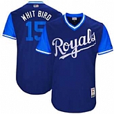 Kansas City Royals #15 Whit Merrifield Whit Bird Majestic Royal 2017 Players Weekend Jersey JiaSu,baseball caps,new era cap wholesale,wholesale hats