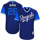 Kansas City Royals #26 Mike Minor Minor Majestic Royal 2017 Players Weekend Jersey JiaSu,baseball caps,new era cap wholesale,wholesale hats