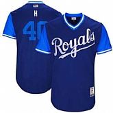 Kansas City Royals #40 Kelvin Herrera H Majestic Royal 2017 Players Weekend Jersey JiaSu,baseball caps,new era cap wholesale,wholesale hats