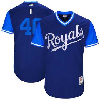 Kansas City Royals #40 Kelvin Herrera H Majestic Royal 2017 Players Weekend Jersey JiaSu,We sell and wholesale Kansas City Royals #40 Kelvin Herrera H Majestic Royal 2017 Players Weekend Jersey JiaSu on line form chian!