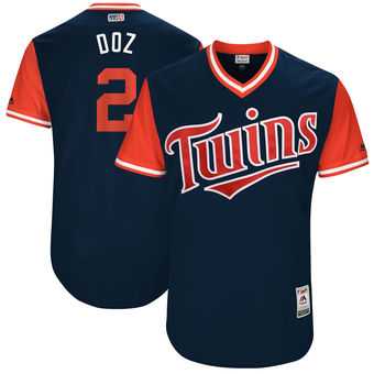 Minnesota Twins #2 Brian Dozier Doz Majestic Navy 2017 Players Weekend Jersey JiaSu,We sell and wholesale Minnesota Twins #2 Brian Dozier Doz Majestic Navy 2017 Players Weekend Jersey JiaSu on line form chian!