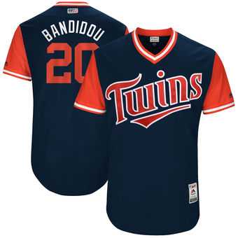 Minnesota Twins #20 Eddie Rosario Bandidou Majestic Navy 2017 Players Weekend Jersey JiaSu,We sell and wholesale Minnesota Twins #20 Eddie Rosario Bandidou Majestic Navy 2017 Players Weekend Jersey JiaSu on line form chian!