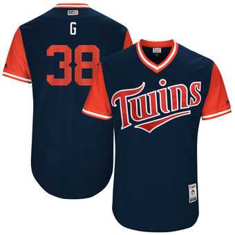 Minnesota Twins #38 Chris Gimenez G Majestic Navy 2017 Players Weekend Jersey JiaSu,We sell and wholesale Minnesota Twins #38 Chris Gimenez G Majestic Navy 2017 Players Weekend Jersey JiaSu on line form chian!