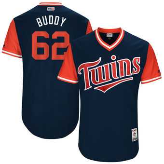 Minnesota Twins #62 Buddy Boshers Buddy Majestic Navy 2017 Players Weekend Jersey JiaSu,We sell and wholesale Minnesota Twins #62 Buddy Boshers Buddy Majestic Navy 2017 Players Weekend Jersey JiaSu on line form chian!