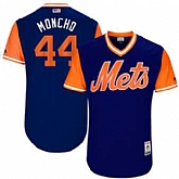 New York Mets #44 Rene Rivera Moncho Majestic Royal 2017 Players Weekend Jersey JiaSu,baseball caps,new era cap wholesale,wholesale hats