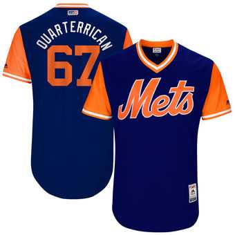 New York Mets #67 Seth Lugo Quarterrican Majestic Royal 2017 Players Weekend Jersey JiaSu,We sell and wholesale New York Mets #67 Seth Lugo Quarterrican Majestic Royal 2017 Players Weekend Jersey JiaSu on line form chian!