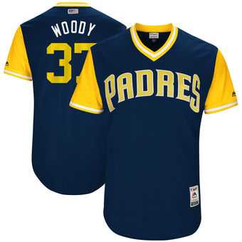 San Diego Padres #37 Travis Wood Woody Majestic Navy 2017 Players Weekend Jersey JiaSu,We sell and wholesale San Diego Padres #37 Travis Wood Woody Majestic Navy 2017 Players Weekend Jersey JiaSu on line form chian!