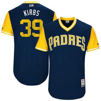 San Diego Padres #39 Kirby Yates Kirbs Majestic Navy 2017 Players Weekend Jersey JiaSu,We sell and wholesale San Diego Padres #39 Kirby Yates Kirbs Majestic Navy 2017 Players Weekend Jersey JiaSu on line form chian!