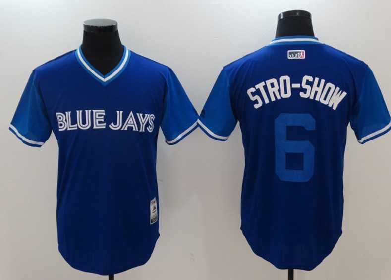 Toronto Blue Jays #6 Marcus Stroman Stro Show Majestic Royal Players Weekend Mlb Jerseys,We sell and wholesale Toronto Blue Jays #6 Marcus Stroman Stro Show Majestic Royal Players Weekend Mlb Jerseys on line form chian!