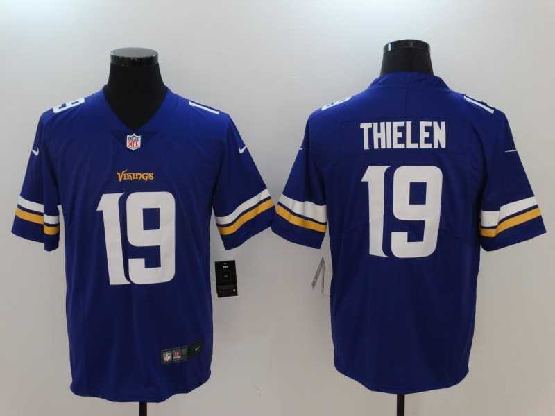 Nike Minnesota Vikings #19 Adam Thielen Purple Team Color Vapor Untouchable Limited Jerseys,We sell and wholesale Nike Minnesota Vikings #19 Adam Thielen Purple Team Color Vapor Untouchable Limited Jerseys on line form chian!