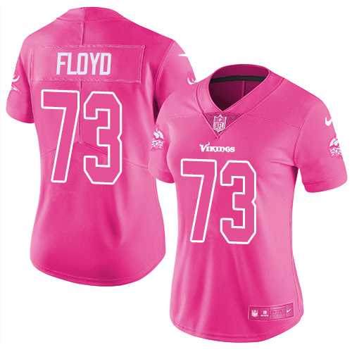 Nike Minnesota Vikings #73 Sharrif Floyd Pink Women's NFL Limited Rush Fashion Jersey DingZhi,We sell and wholesale Nike Minnesota Vikings #73 Sharrif Floyd Pink Women's NFL Limited Rush Fashion Jersey DingZhi on line form chian!