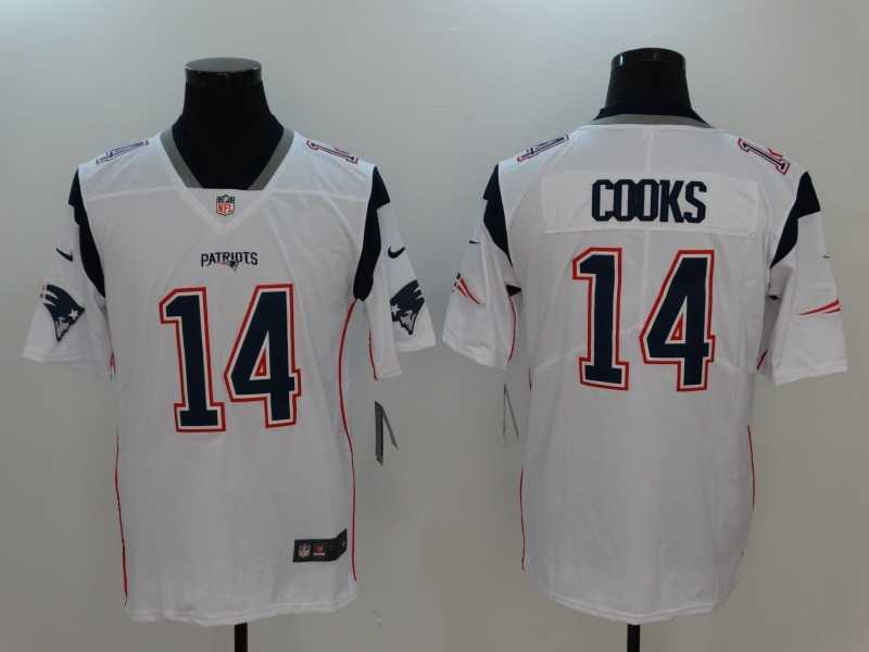 Nike New England Patriots #14 Brandin Cooks White Vapor Untouchable Limited Jerseys,We sell and wholesale Nike New England Patriots #14 Brandin Cooks White Vapor Untouchable Limited Jerseys on line form chian!