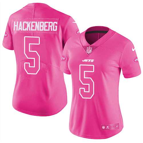 Nike New York Jets #5 Christian Hackenberg Pink Women's NFL Limited Rush Fashion Jersey DingZhi,We sell and wholesale Nike New York Jets #5 Christian Hackenberg Pink Women's NFL Limited Rush Fashion Jersey DingZhi on line form chian!