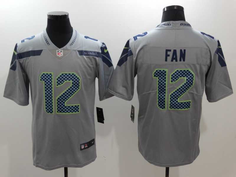 Nike Seattle Seahawks #12 Fan Gray Vapor Untouchable Limited Jerseys,We sell and wholesale Nike Seattle Seahawks #12 Fan Gray Vapor Untouchable Limited Jerseys on line form chian!