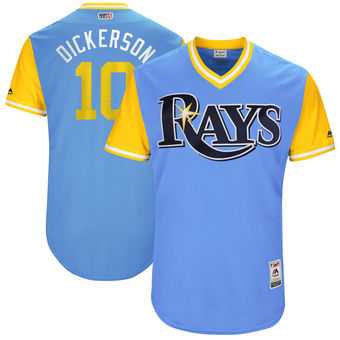 Tampa Bay Rays #10 Corey Dickerson Dickerson Majestic Light Blue 2017 Players Weekend Jersey JiaSu,We sell and wholesale Tampa Bay Rays #10 Corey Dickerson Dickerson Majestic Light Blue 2017 Players Weekend Jersey JiaSu on line form chian!