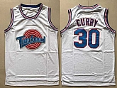 Tune Squad #30 Stephen Curry White Stitched Movie Jersey,baseball caps,new era cap wholesale,wholesale hats