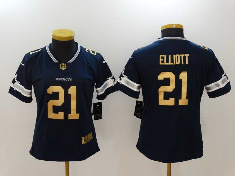 Women Limited Nike Dallas Cowboys #21 Ezekiel Elliott Blue Golden Vapor Untouchable Player Jerseys,We sell and wholesale Women Limited Nike Dallas Cowboys #21 Ezekiel Elliott Blue Golden Vapor Untouchable Player Jerseys on line form chian!