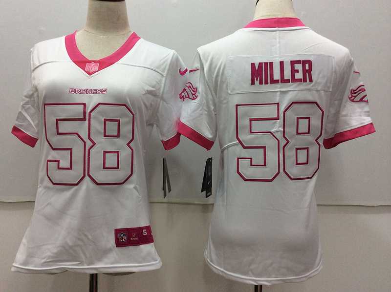Women Limited Nike Denver Broncos #58 Von Miller White Rush Fashion Stitched Jersey,We sell and wholesale Women Limited Nike Denver Broncos #58 Von Miller White Rush Fashion Stitched Jersey on line form chian!