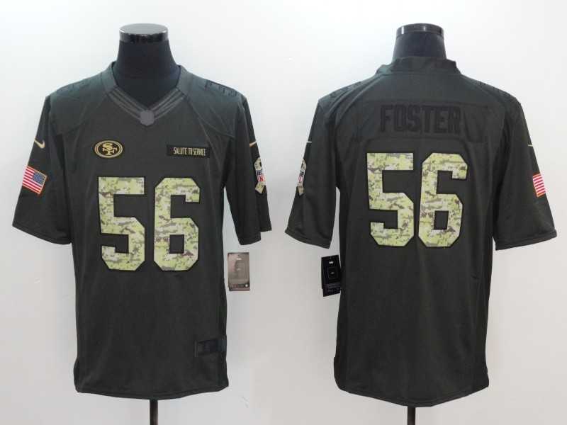 Nike San Francisco 49ers #56 Reuben Foster Anthracite Salute To Service Limited Jersey,We sell and wholesale Nike San Francisco 49ers #56 Reuben Foster Anthracite Salute To Service Limited Jersey on line form chian!