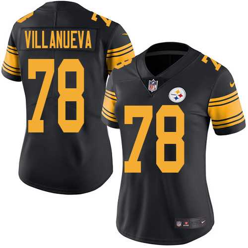 Women Limited Nike Pittsburgh Steelers #78 Alejandro Villanueva Black Color Rush Jerseys,We sell and wholesale Women Limited Nike Pittsburgh Steelers #78 Alejandro Villanueva Black Color Rush Jerseys on line form chian!