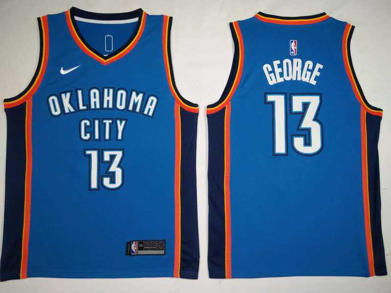 Thunder #13 Paul George Blue Nike Swingman Stitched NBA Jersey,We sell and wholesale Thunder #13 Paul George Blue Nike Swingman Stitched NBA Jersey on line form chian!