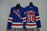 Women New York Rangers #36 Mats Zuccarello Blue Adidas Stitched Jersey,baseball caps,new era cap wholesale,wholesale hats
