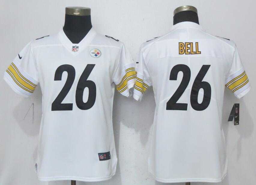 Women Nike Steelers #26 Le'Veon Bell White Vapor Untouchable Player Limited Jersey,We sell and wholesale Women Nike Steelers #26 Le'Veon Bell White Vapor Untouchable Player Limited Jersey on line form chian!