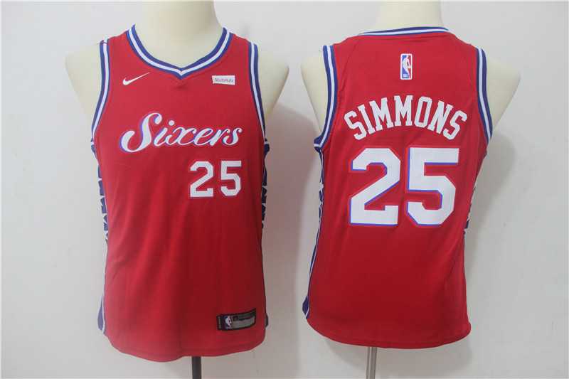 Youth 76ers #25 Ben Simmons Red Nike Swingman Stitched NBA Jersey,We sell and wholesale Youth 76ers #25 Ben Simmons Red Nike Swingman Stitched NBA Jersey on line form chian!