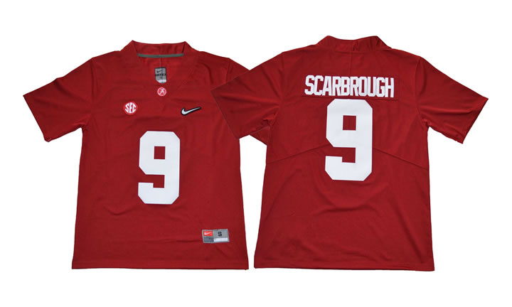 Alabama Crimson Tide #9 Bo Scarbrough Red Diamond Logo College Football Jersey,We sell and wholesale Alabama Crimson Tide #9 Bo Scarbrough Red Diamond Logo College Football Jersey on line form chian!