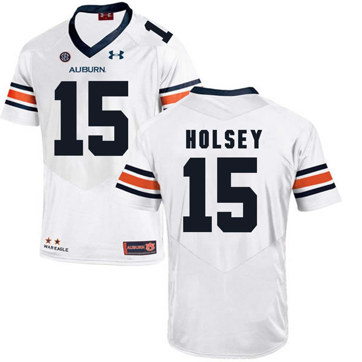 Auburn Tigers #15 Joshua Holsey White College Football Jersey DingZhi,We sell and wholesale Auburn Tigers #15 Joshua Holsey White College Football Jersey DingZhi on line form chian!