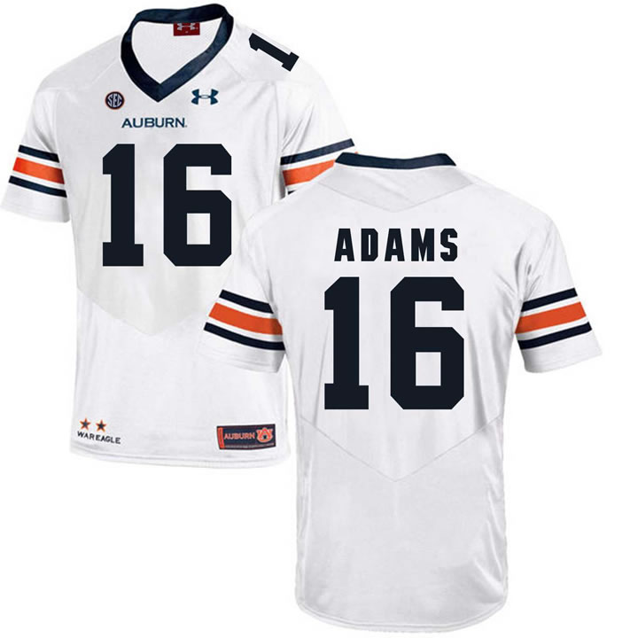 Auburn Tigers #16 Devin Adams White College Football Jersey DingZhi,We sell and wholesale Auburn Tigers #16 Devin Adams White College Football Jersey DingZhi on line form chian!