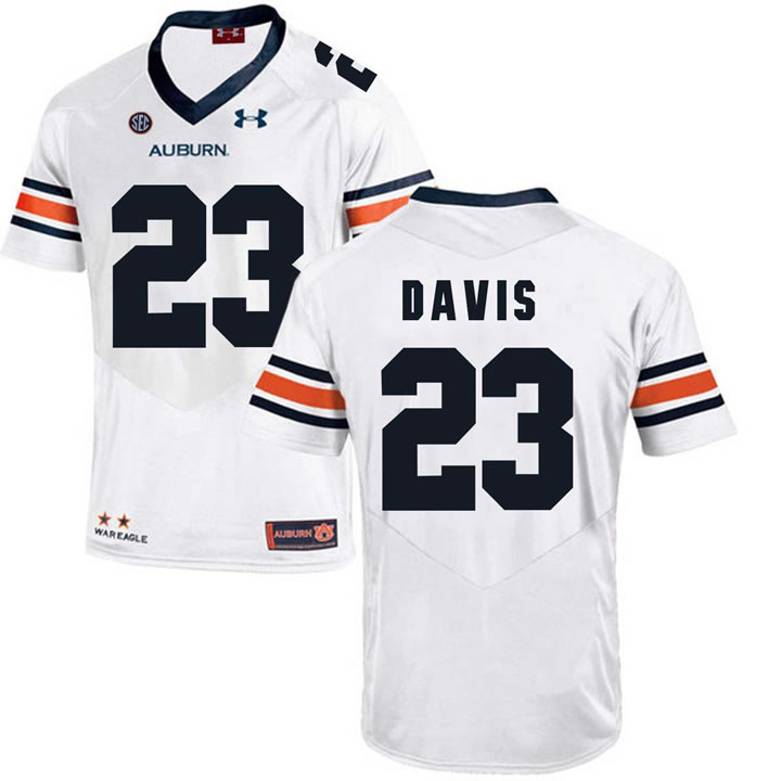 Auburn Tigers #23 Ryan Davis White College Football Jersey DingZhi,We sell and wholesale Auburn Tigers #23 Ryan Davis White College Football Jersey DingZhi on line form chian!