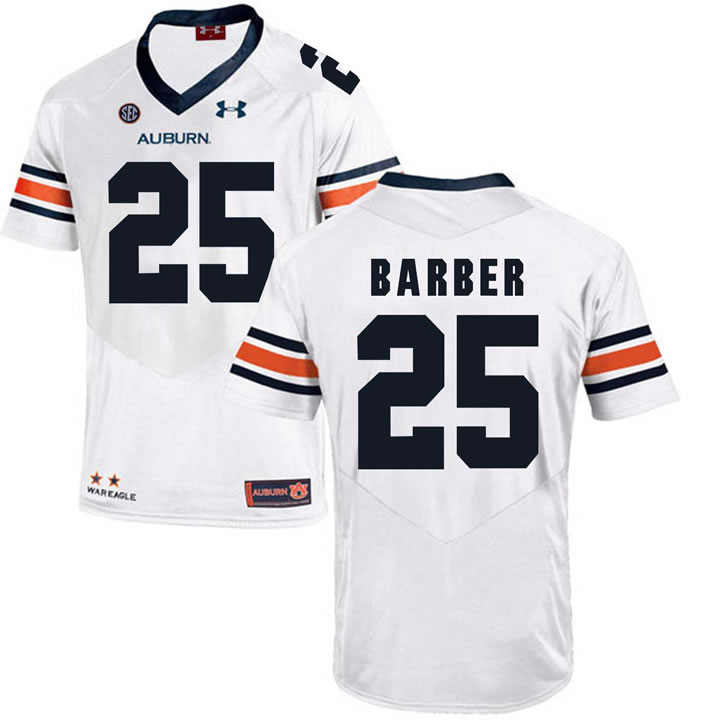 Auburn Tigers #25 Peyton Barber White College Football Jersey DingZhi,We sell and wholesale Auburn Tigers #25 Peyton Barber White College Football Jersey DingZhi on line form chian!
