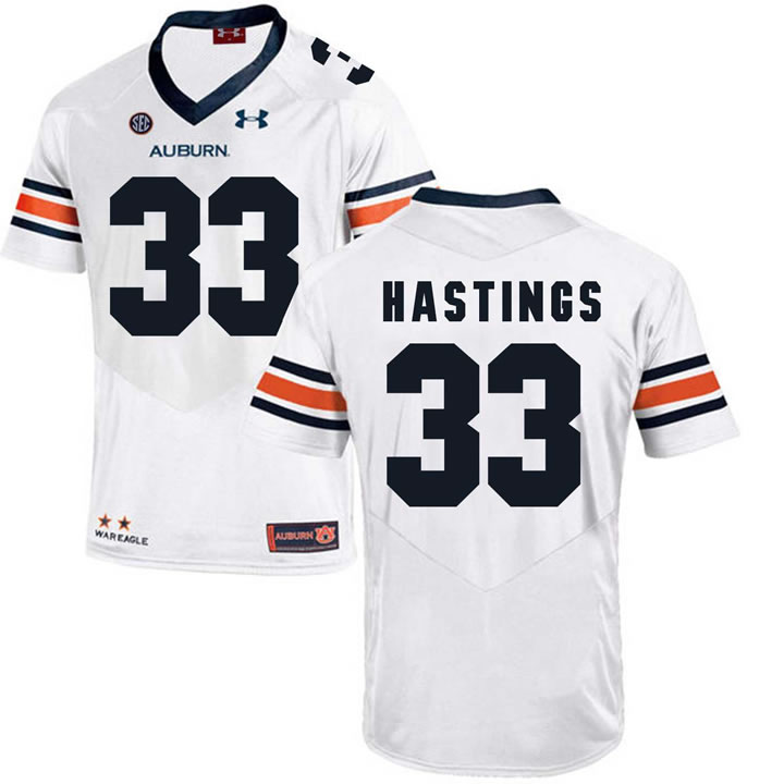 Auburn Tigers #33 Will Hastings White College Football Jersey DingZhi,We sell and wholesale Auburn Tigers #33 Will Hastings White College Football Jersey DingZhi on line form chian!