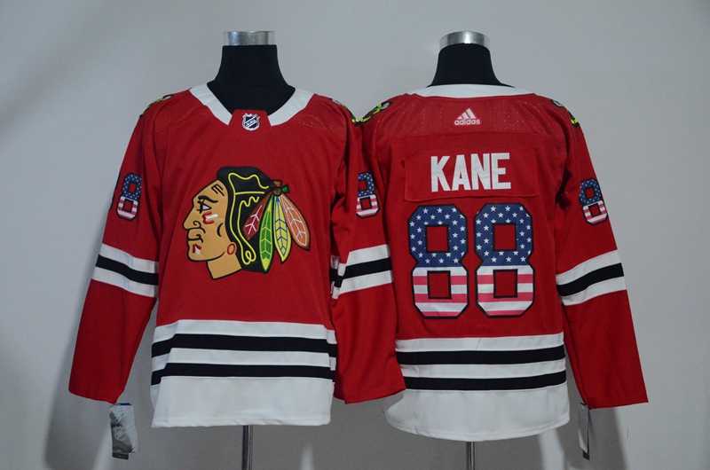 Chicago Blackhawks #88 Patrick Kane Red USA Flag Adidas Stitched Jersey,We sell and wholesale Chicago Blackhawks #88 Patrick Kane Red USA Flag Adidas Stitched Jersey on line form chian!