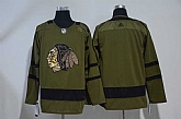 Chicago Blackhawks Blank Olive Adidas Stitched Jersey,baseball caps,new era cap wholesale,wholesale hats