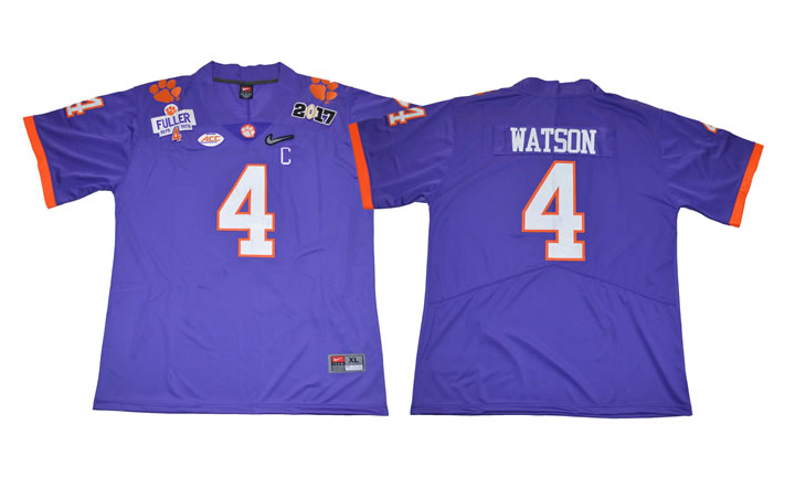 Clemson Tigers #4 Deshaun Watson Purple 1975-1978 Fuller Diamond Logo College Football Jersey,We sell and wholesale Clemson Tigers #4 Deshaun Watson Purple 1975-1978 Fuller Diamond Logo College Football Jersey on line form chian!