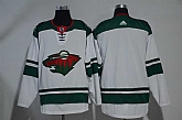 Customized Men's Minnesota Wild Any Name & Number White Adidas Stitched NHL Jersey,baseball caps,new era cap wholesale,wholesale hats
