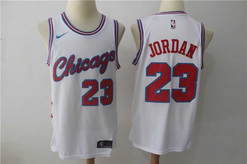 Nike Chicago Bulls #23 Michael Jordan White City Edition Swingman Stitched NBA Jersey,We sell and wholesale Nike Chicago Bulls #23 Michael Jordan White City Edition Swingman Stitched NBA Jersey on line form chian!