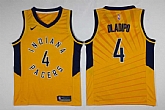 Nike Pacers #4 Victor Oladipo Gold Swingman Stitched NBA Jersey,baseball caps,new era cap wholesale,wholesale hats