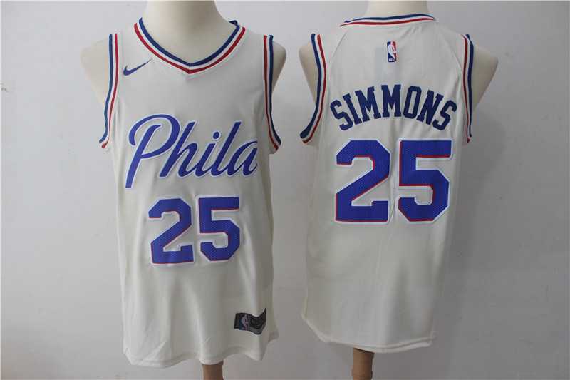 Nike Philadelphia 76ers #25 Ben Simmons Cream City Edition Swingman Stitched NBA Jersey,We sell and wholesale Nike Philadelphia 76ers #25 Ben Simmons Cream City Edition Swingman Stitched NBA Jersey on line form chian!