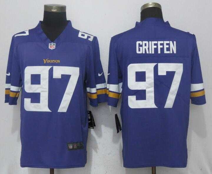 Nike Vikings #97 Everson Griffen Purple Vapor Untouchable Player Limited Jersey,We sell and wholesale Nike Vikings #97 Everson Griffen Purple Vapor Untouchable Player Limited Jersey on line form chian!