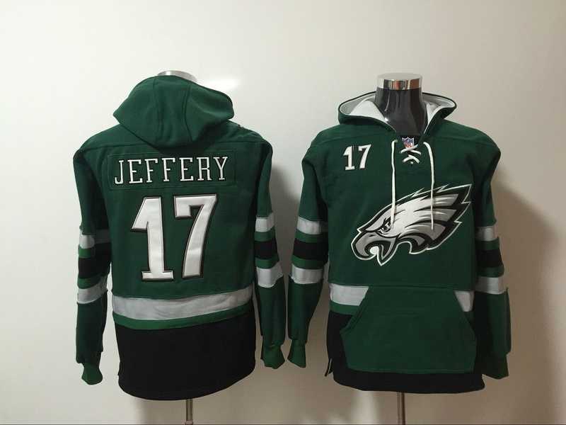 Philadelphia Eagles #17 Alshon Jeffery Green All Stitched Hooded Sweatshirt,We sell and wholesale Philadelphia Eagles #17 Alshon Jeffery Green All Stitched Hooded Sweatshirt on line form chian!