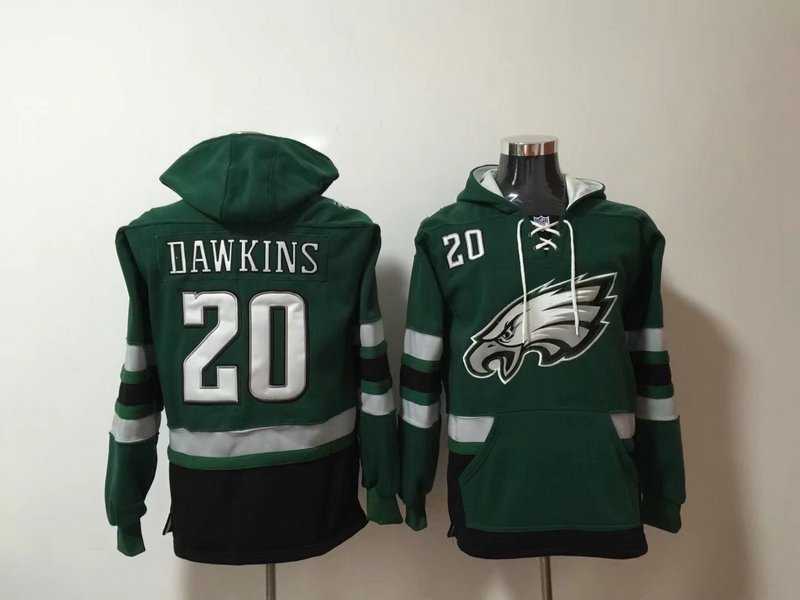 Philadelphia Eagles #20 Brian Dawkins Green All Stitched Hooded Sweatshirt,We sell and wholesale Philadelphia Eagles #20 Brian Dawkins Green All Stitched Hooded Sweatshirt on line form chian!