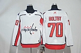 Washington Capitals #70 Braden Holtby White Adidas Stitched Jersey,baseball caps,new era cap wholesale,wholesale hats